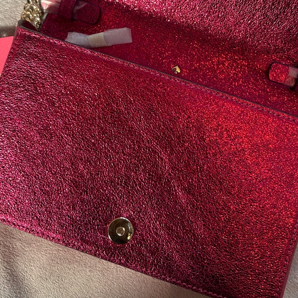 Kate Spade - Spencer Metallic Chain Wallet - Picture 4 of 8